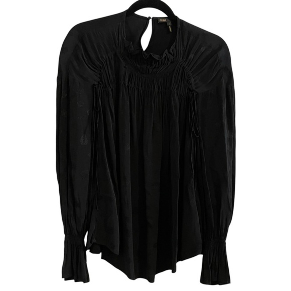 MAJE Elegant Black Women's Top